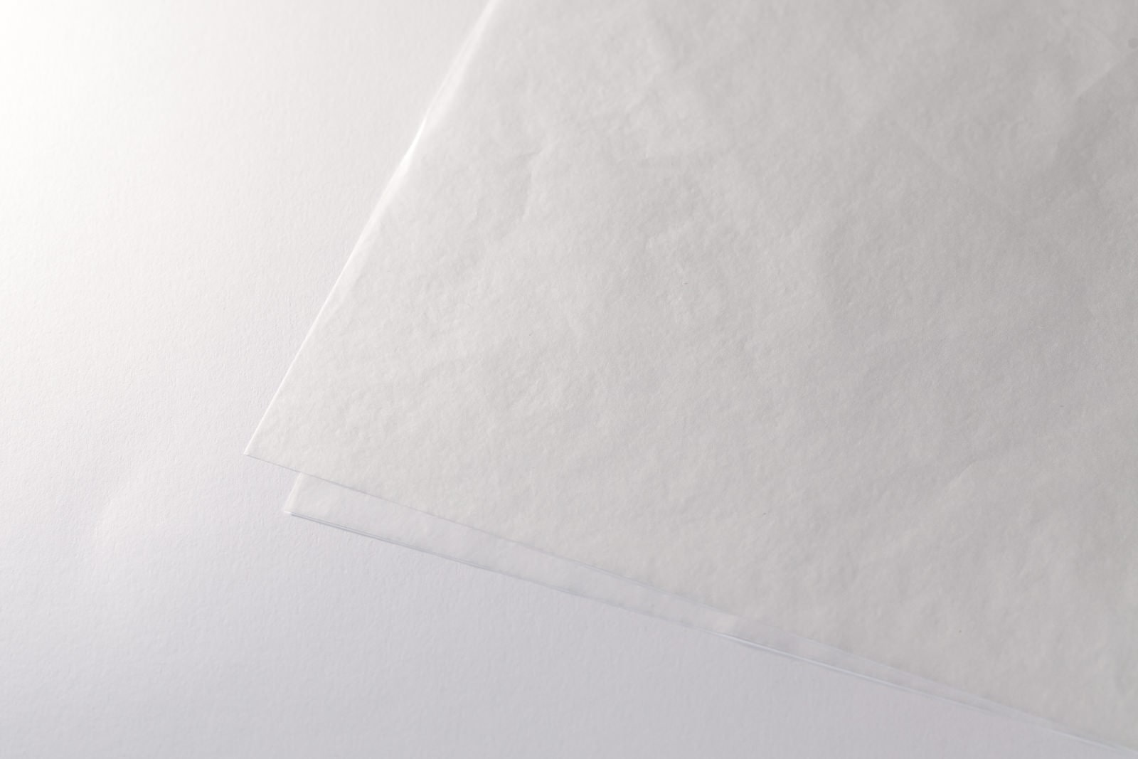 Eine Nahaufnahme unseres Juwelier-Seidenpapier in gepuffert und ungepuffert